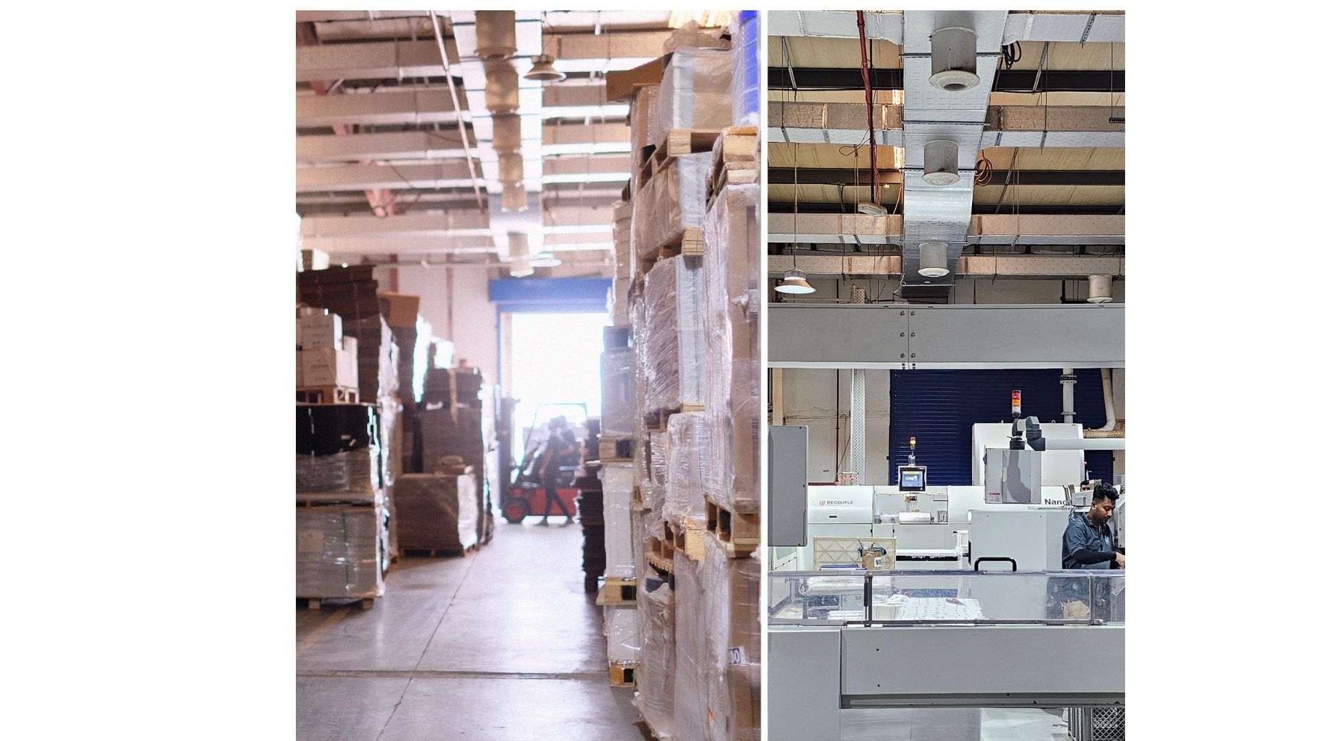 UTS manufacturing equipment and operators